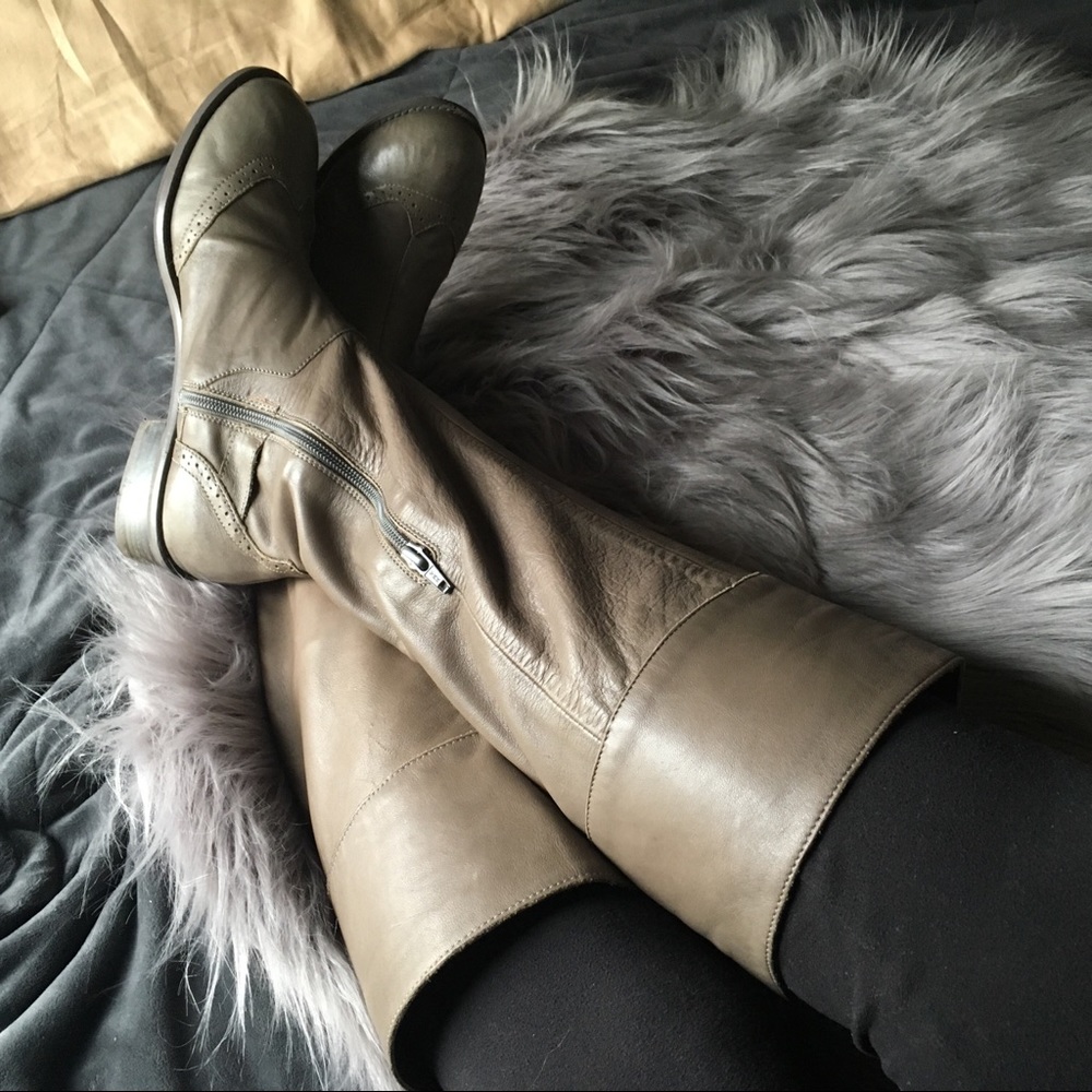 Anthropologie Lucky Penny boots 8.5